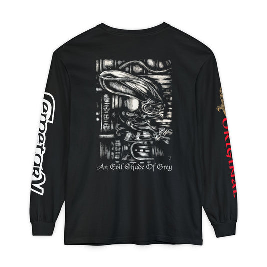 Cemetary An Evil Shade Of Grey Long Sleeve