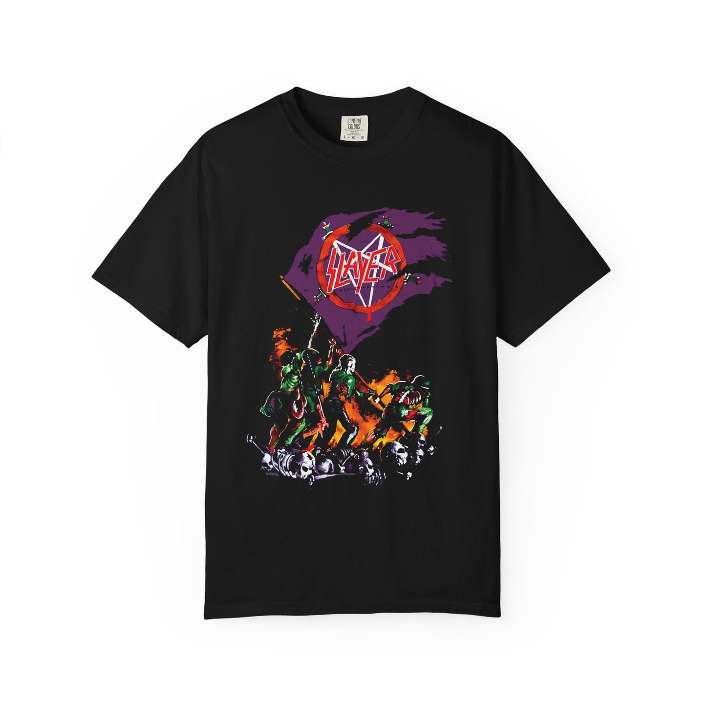 Slayer World Sacrifice Iwo Jima T Shirt