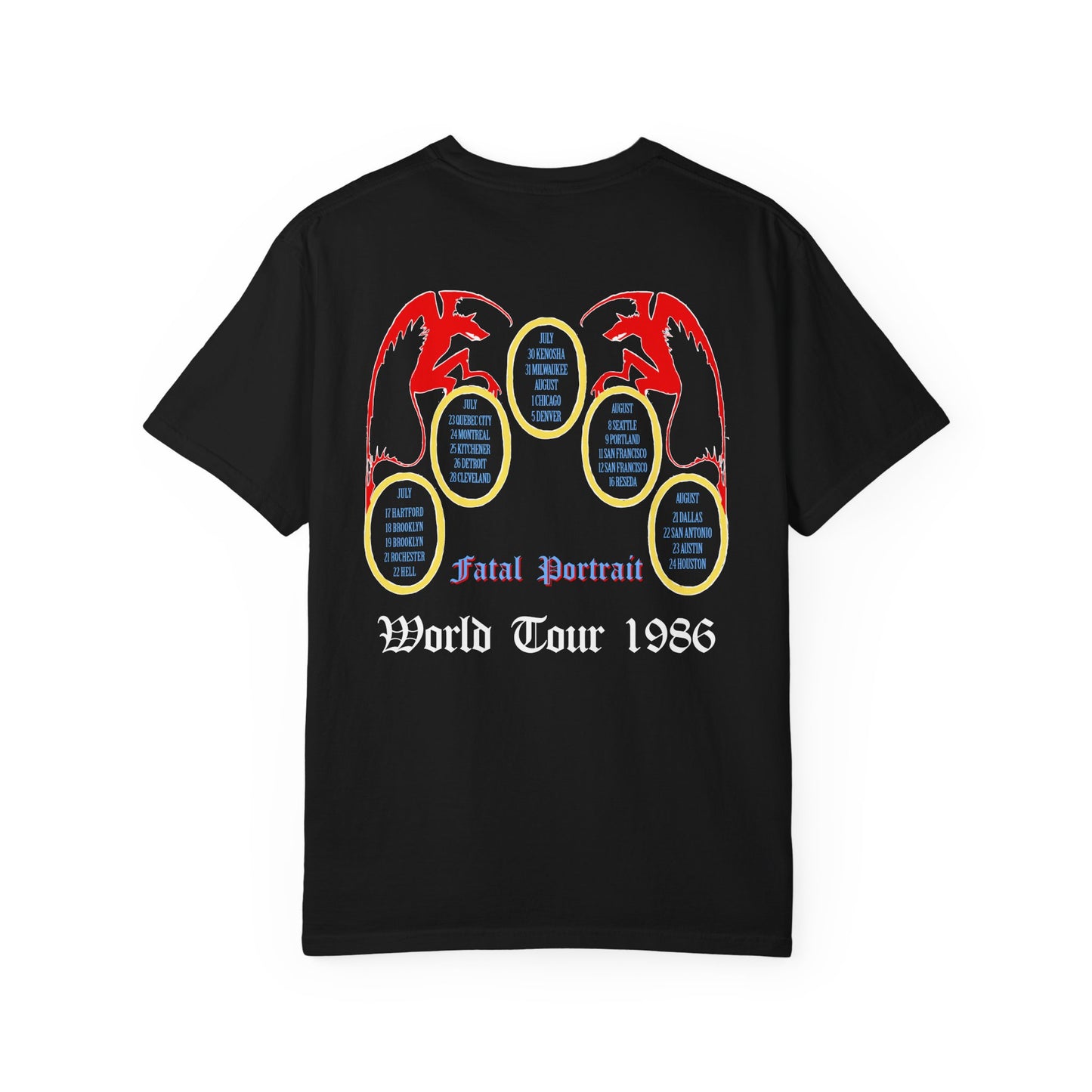 King Diamond Fatal Portrait World Tour T Shirt