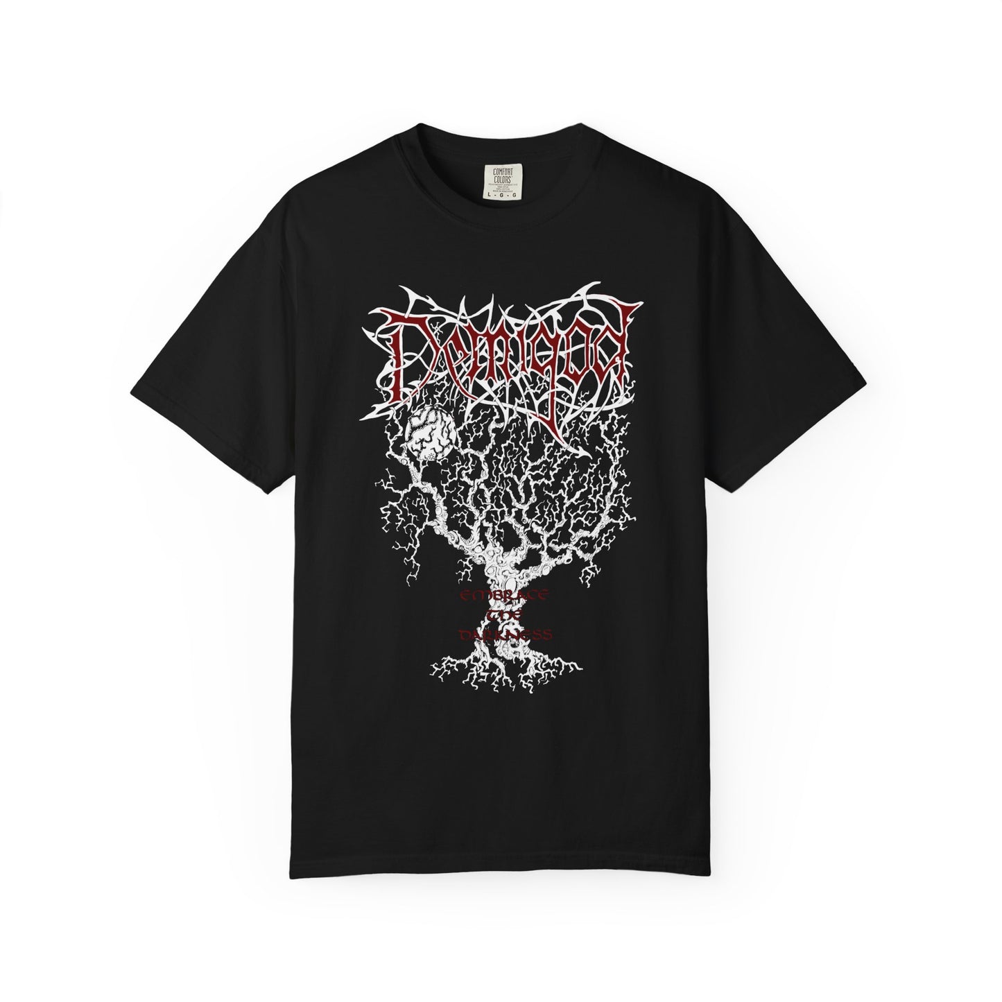 Demigod Embrace The Darkness T shirt