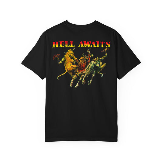 Slayer Hell Awaits Logo T Shirt