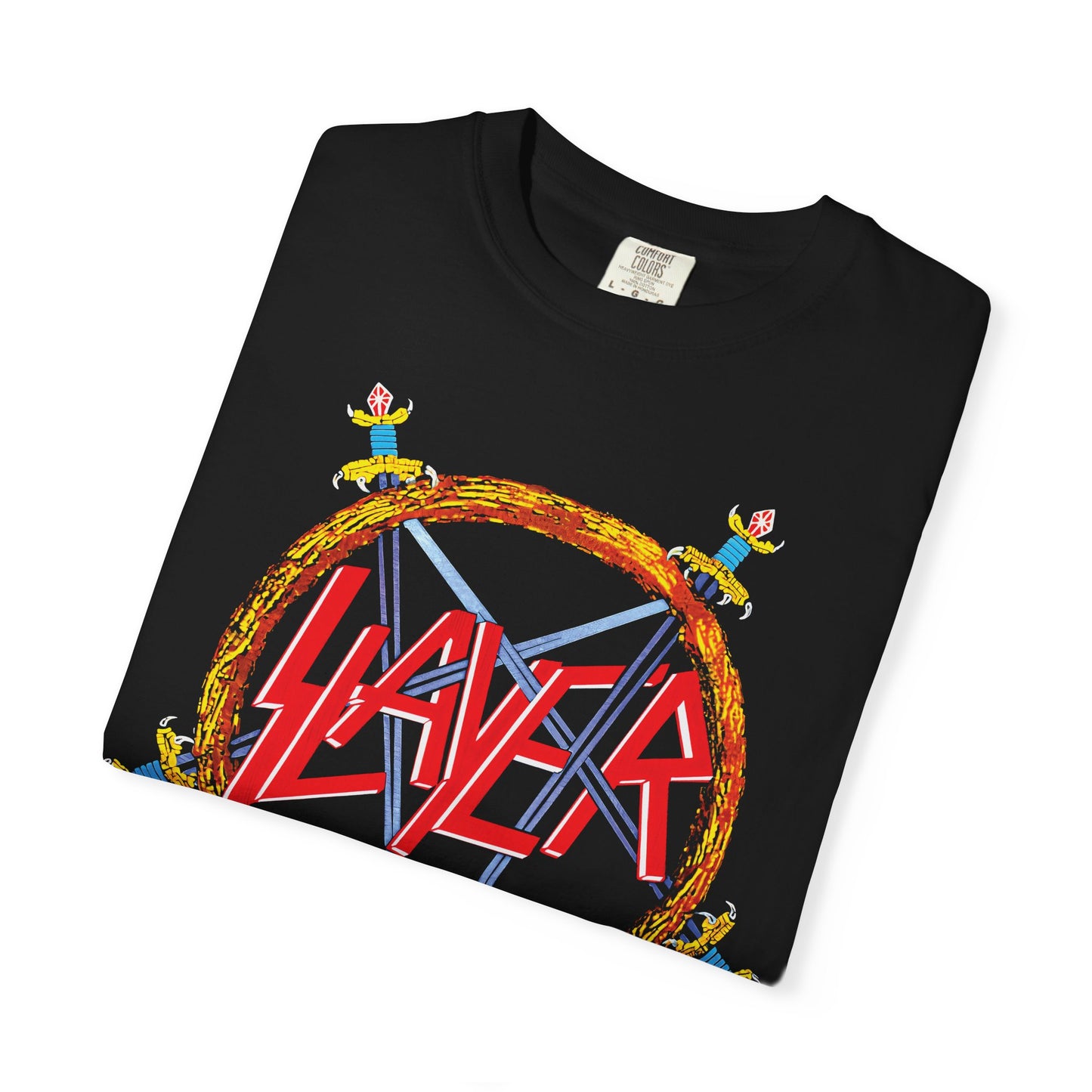Slayer Hell Awaits Logo T Shirt