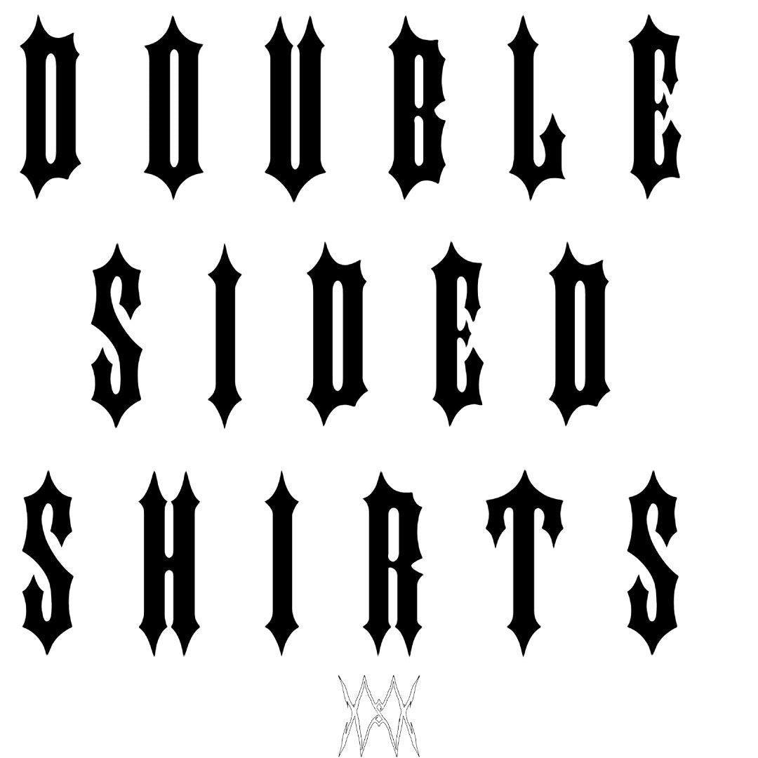 Double Sided T-Shirts