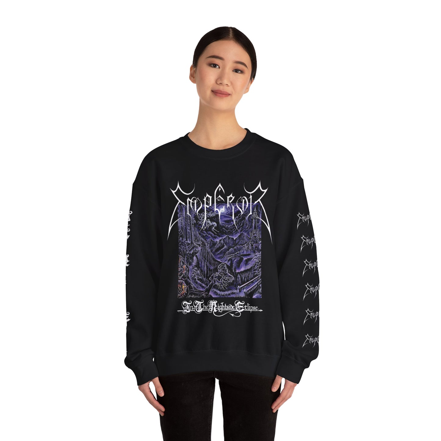 Emperor In The Nightside Eclipse Crewneck Sweatshirt