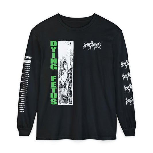 Dying Fetus PTV Green Long Sleeve Tee