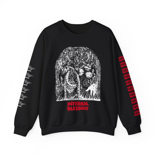 Internal Bleeding Milwaukee Metal Fest Crewneck Sweatshirt