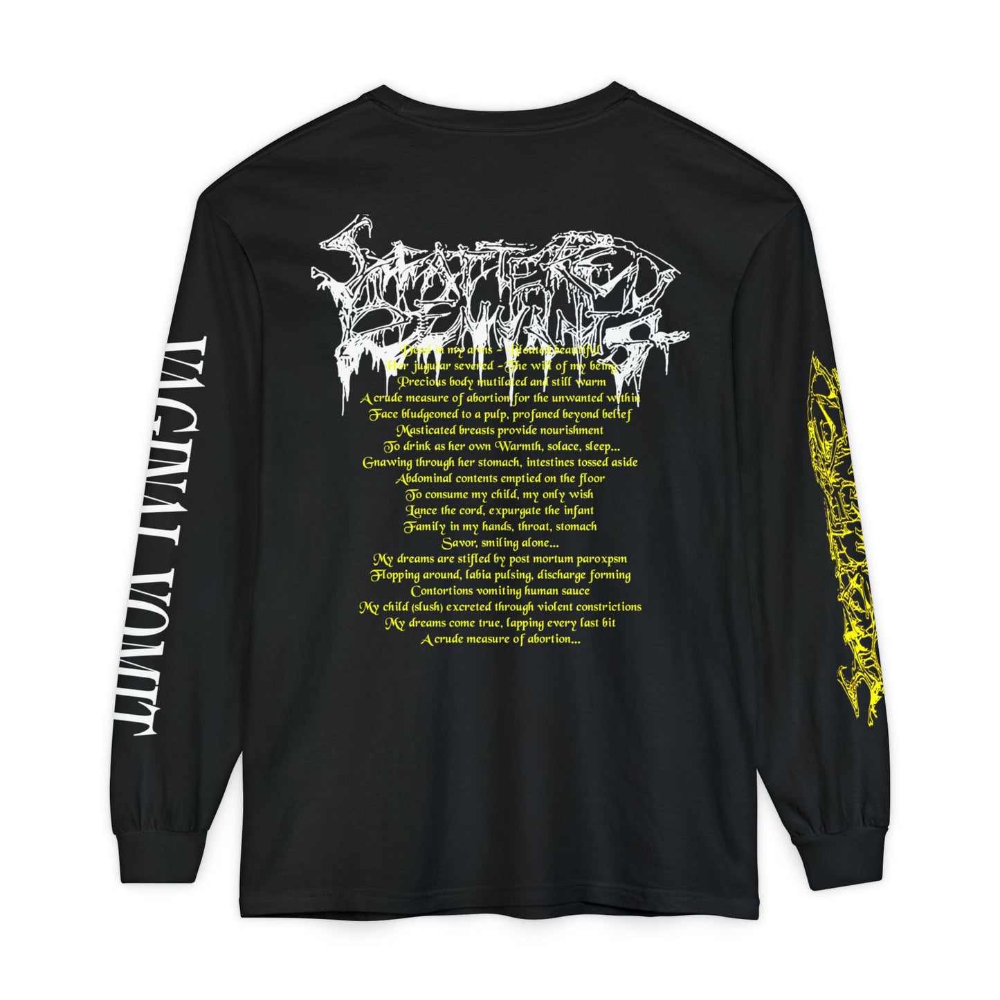 Scattered Remnants Vaginal Vomit LS