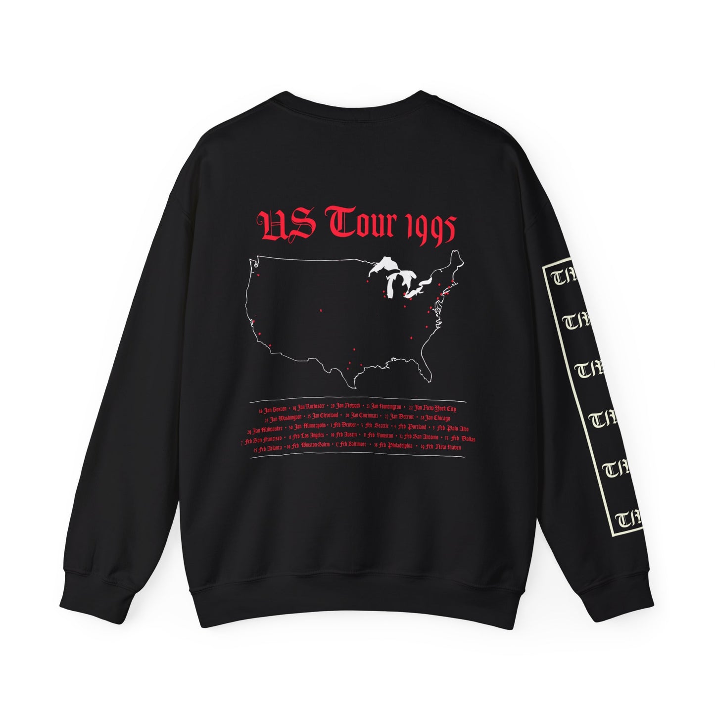 Mercyful Fate Time World Tour Crewneck Sweatshirt