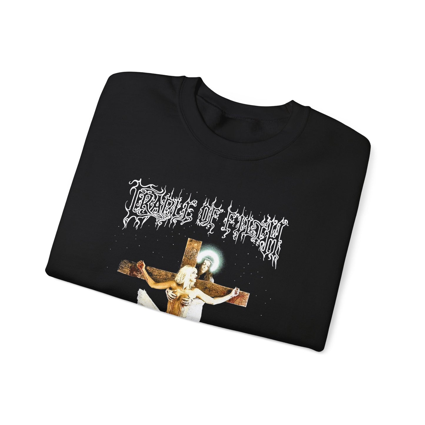 Cradle Of Filth Touched By Jesus Crewneck Sweatshirt