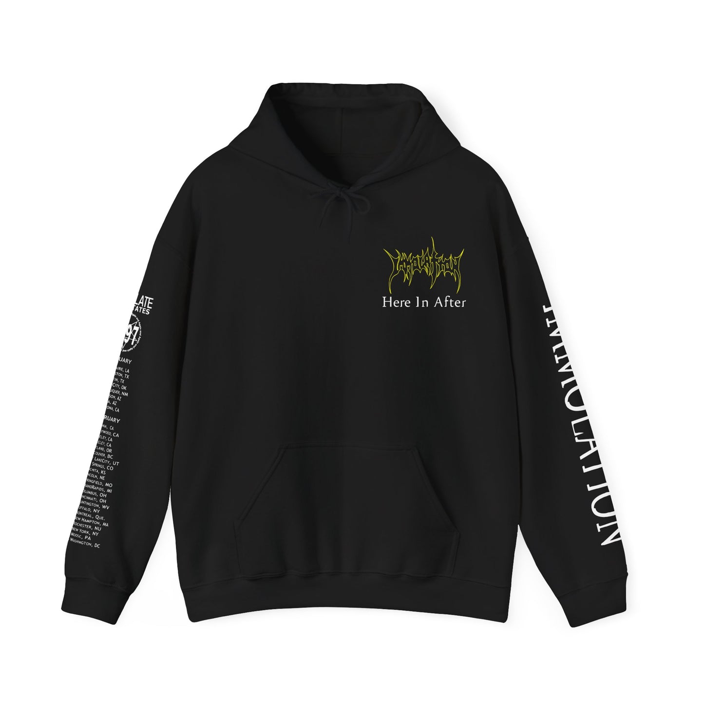 Immolation HIA US Tour Hoodie