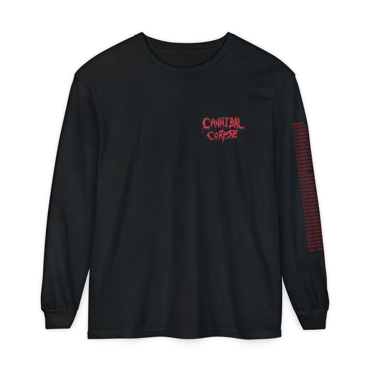 Cannibal Corpse Tomb of the Mutilated Long Sleeve Tee - Unisex Ultra Cotton Concert Shirt