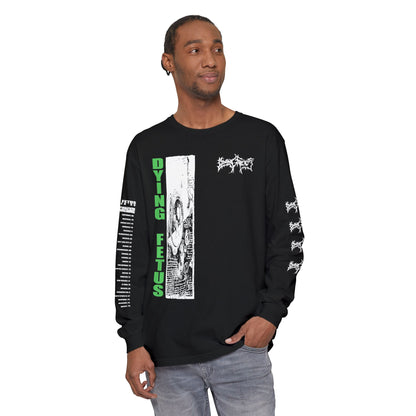Dying Fetus PTV Green Long Sleeve Tee