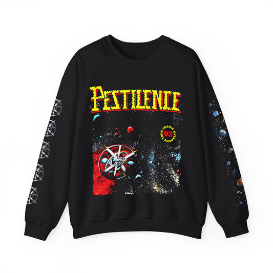 Pestilence Cosmic Overdrive Tour Crewneck Sweatshirt