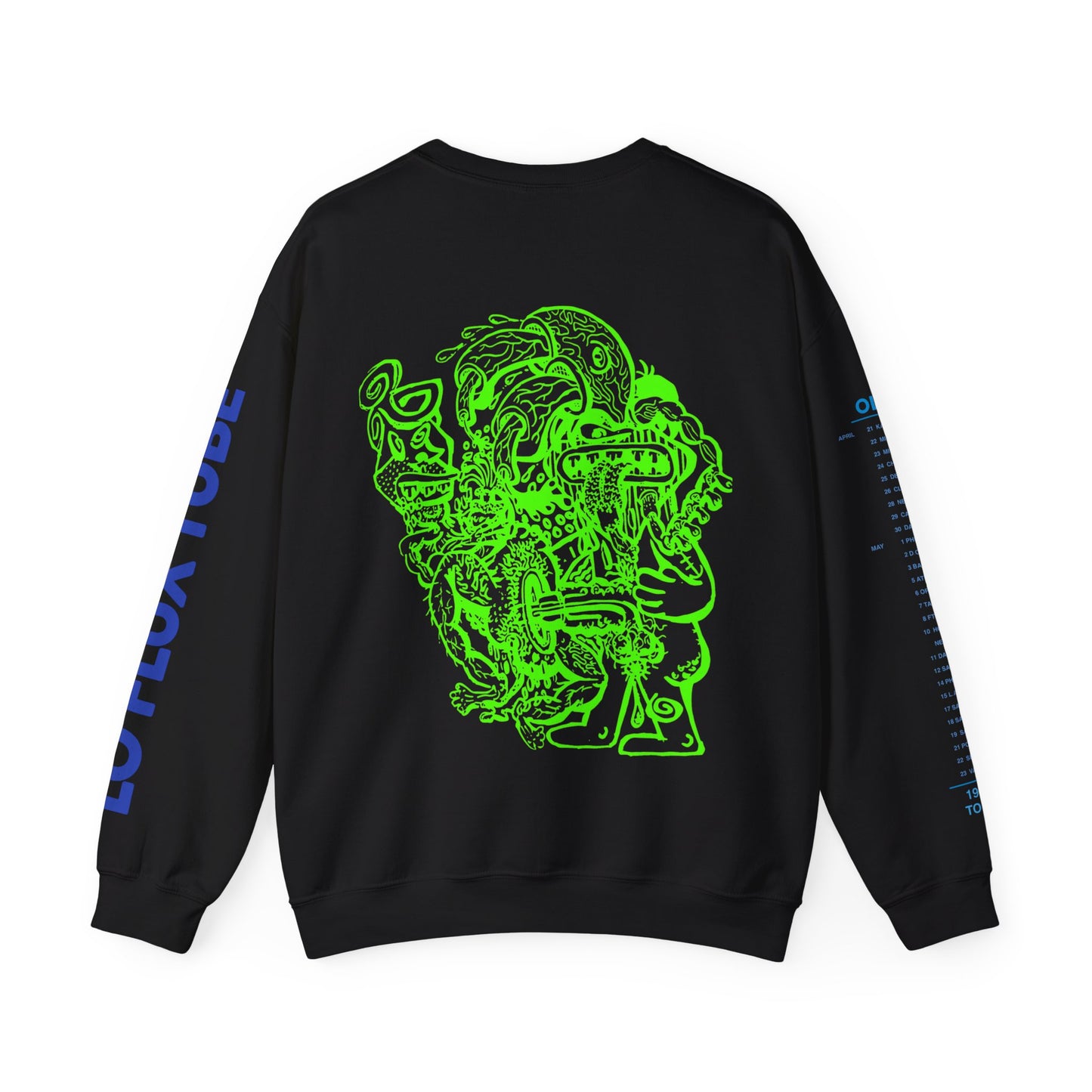 Old Lady Drivers Lo Flux Tour Crewneck Sweatshirt