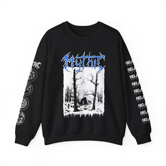 Mythic Mourning In The Winter Solstice Crewneck Sweatshirt