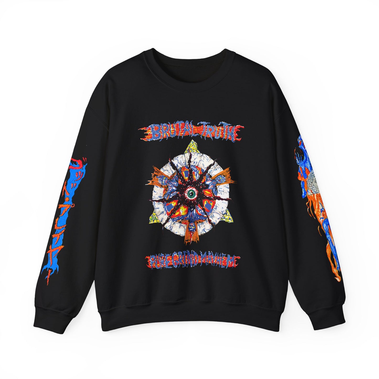 Brutal Truth Pure Grind Mayhem Japan Tour Crewneck Sweatshirt