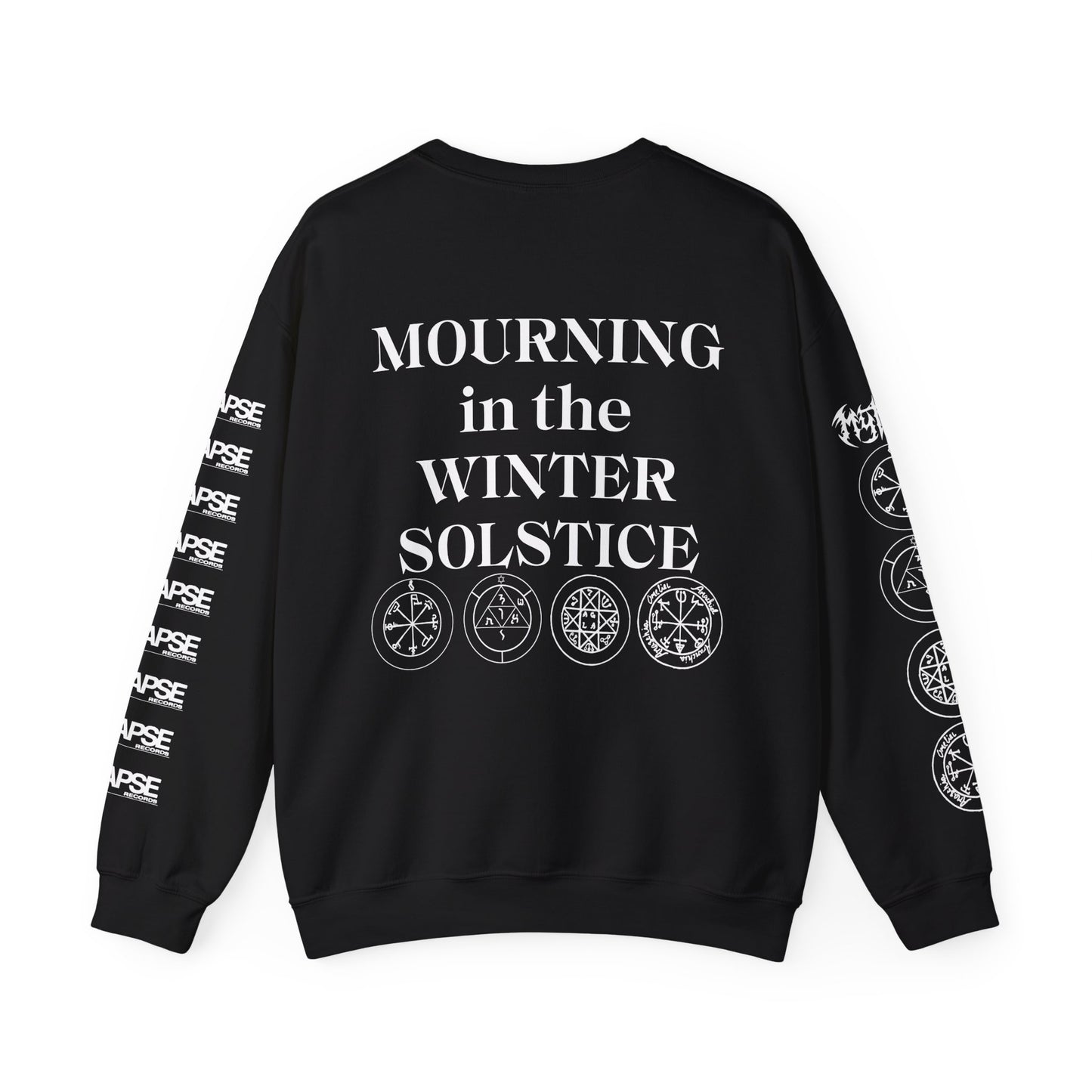 Mythic Mourning In The Winter Solstice Crewneck Sweatshirt