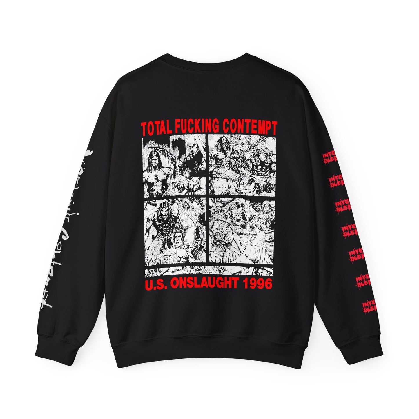 Internal Bleeding Onslaught TourCrewneck Sweatshirt