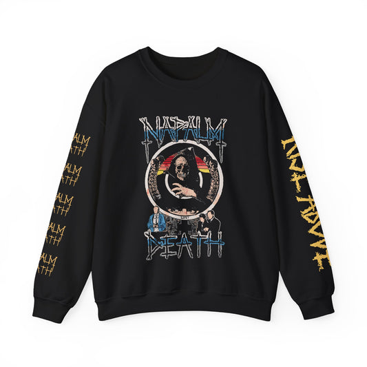 Napalm Death Grindcore Death Metal Sweatshirt, Band Merchandise Jumper, Music Lover Gift, Heavy Metal Crewneck Pullover, Unisex Graphic