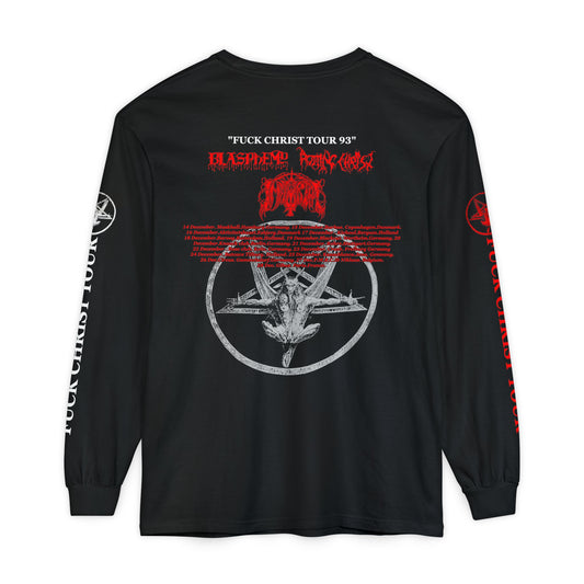 Blasphemy Rotting Christ Immortal Fuck Christ Tour Long Sleeve