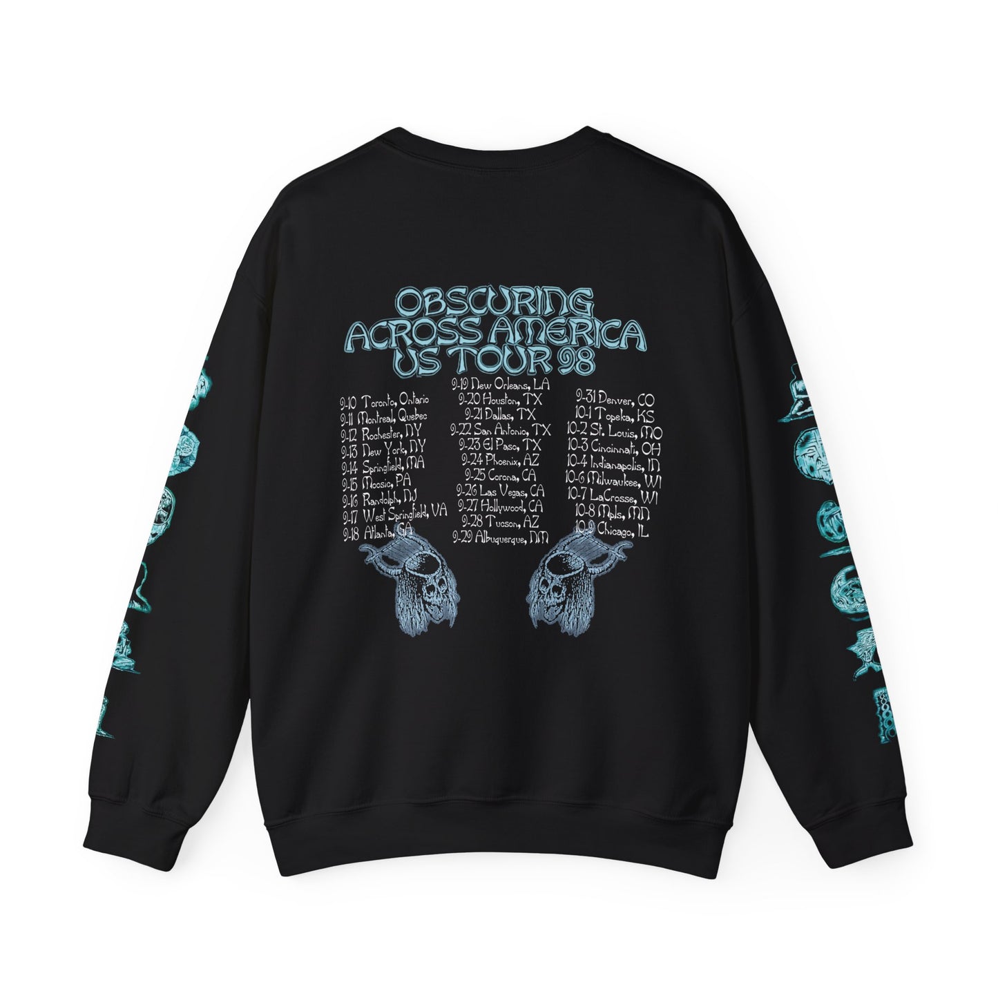 Gorguts Obscura Tour '98 Variant Crewneck Sweatshirt