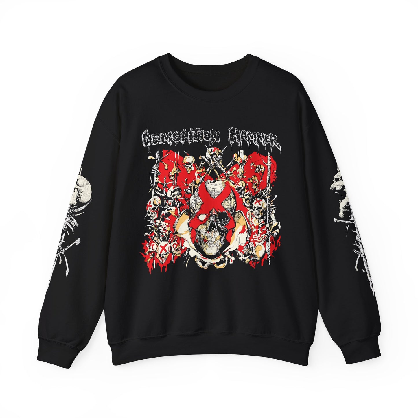 Demolition Hammer Epidemic Of Violence Crewneck Sweatshirt