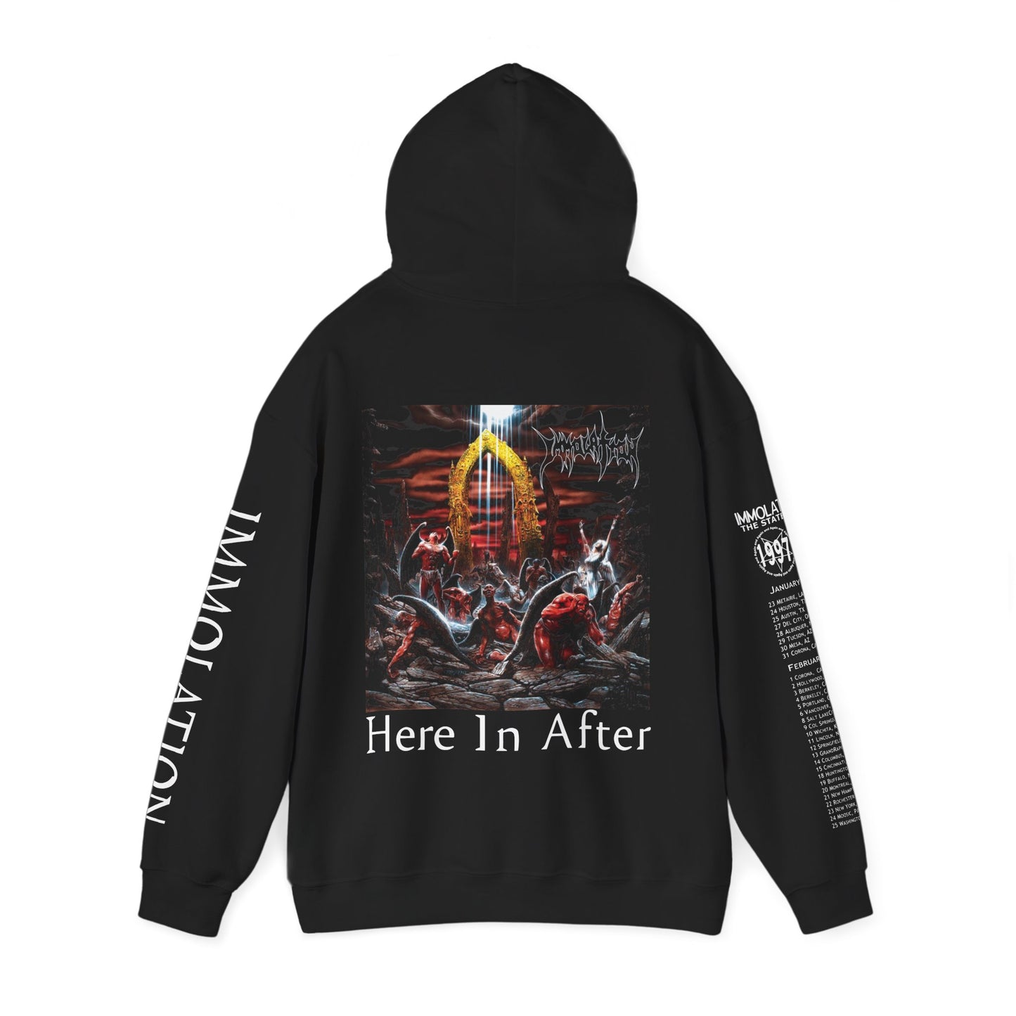 Immolation HIA US Tour Hoodie