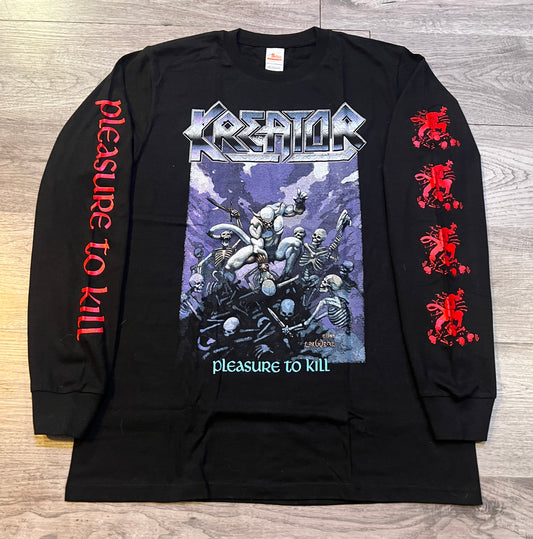 (L) Kreator Pleasure To Kill Long Sleeve