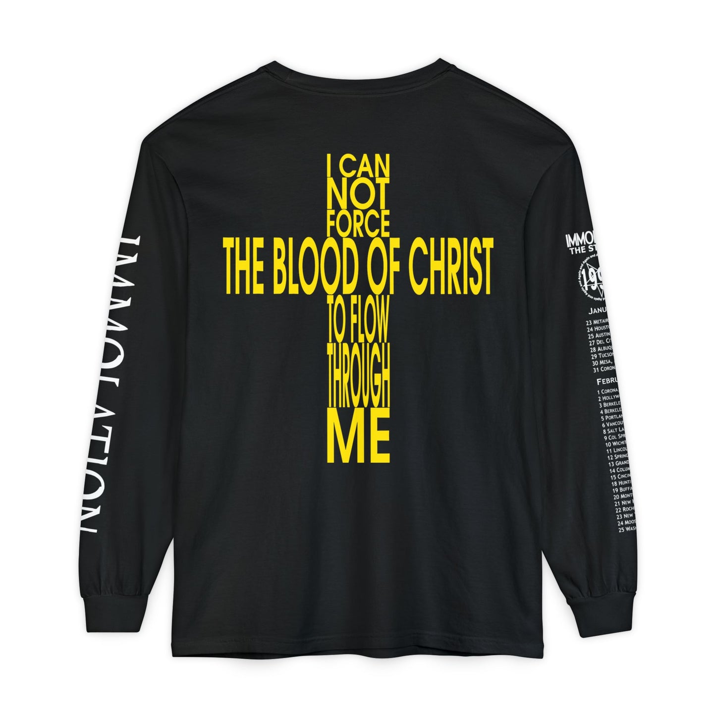 Immolation HIA US Tour LS