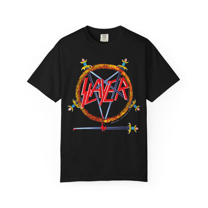 Slayer Hell Awaits Logo T Shirt