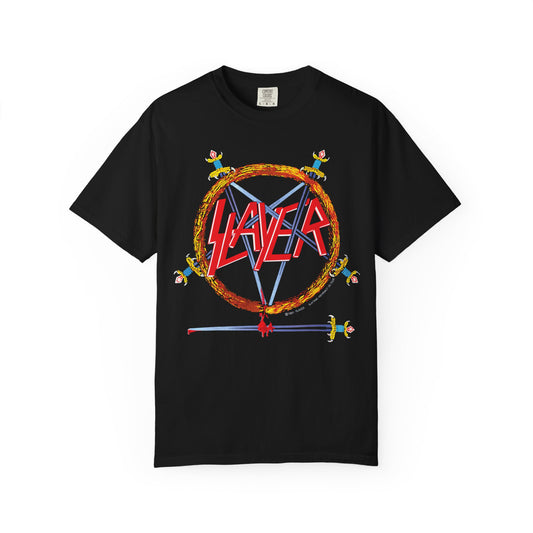 Slayer Hell Awaits Logo T Shirt