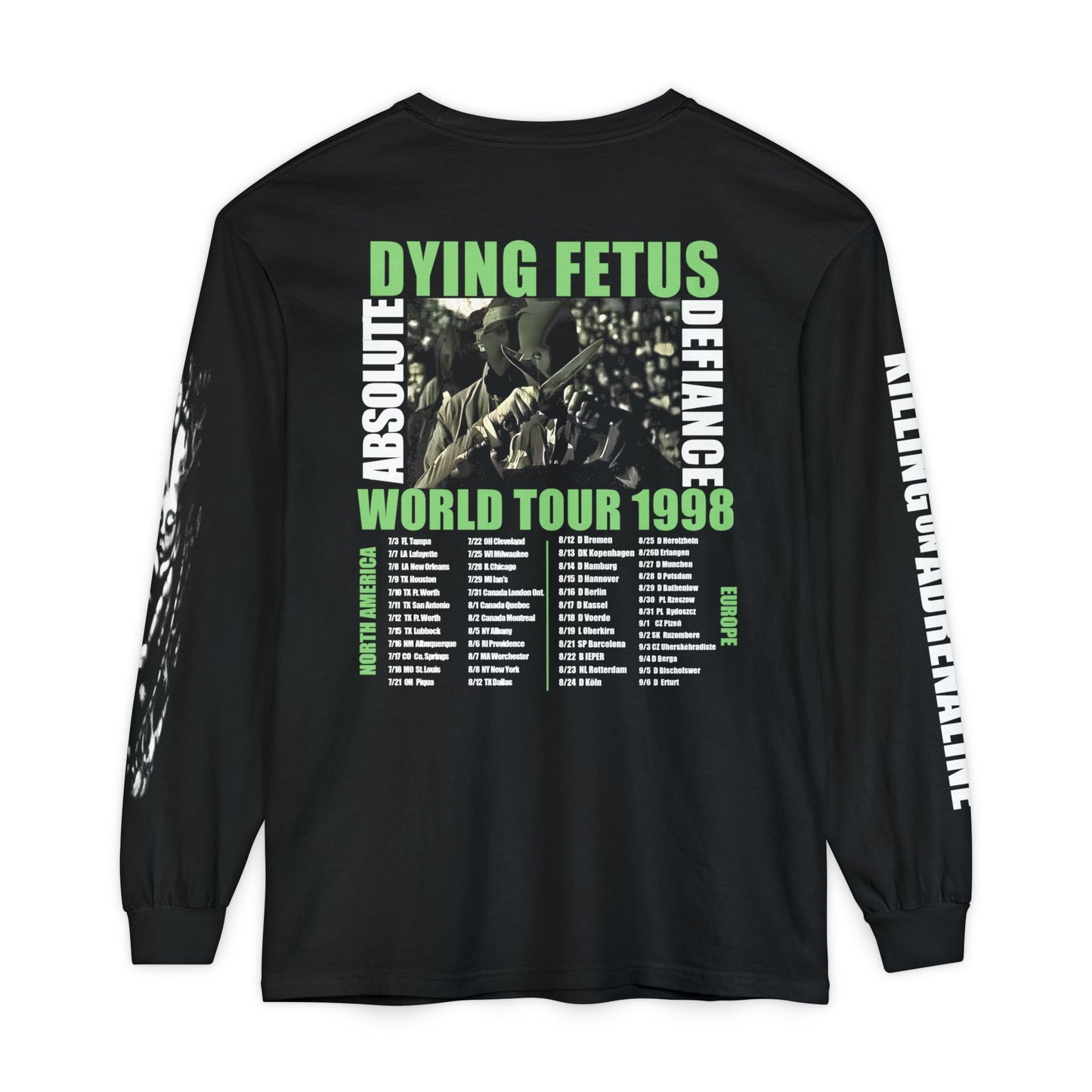 Dying Fetus Killing on Adrenaline Tour LS