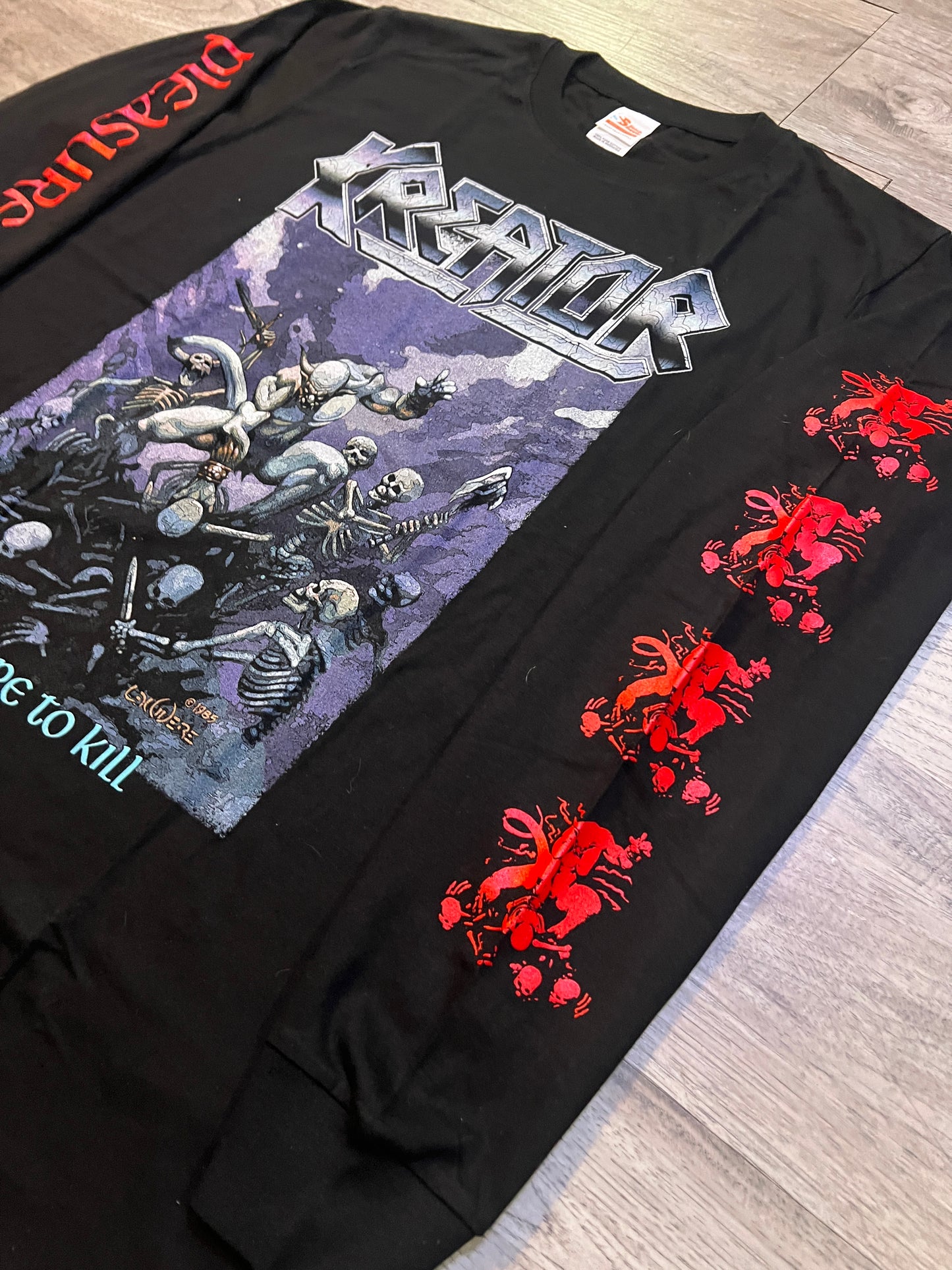 (L) Kreator Pleasure To Kill Long Sleeve