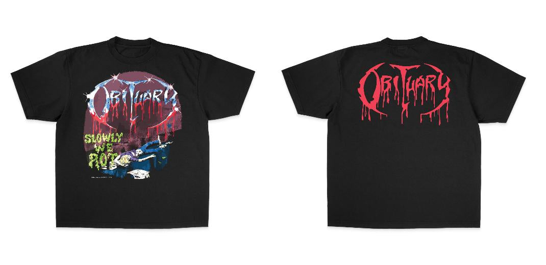 Obituary Slowly We Rot Short Sleeve