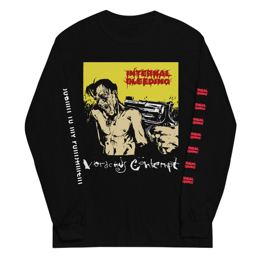 Internal Bleeding Voracious Contempt Original Art Death Metal Long Sleeve